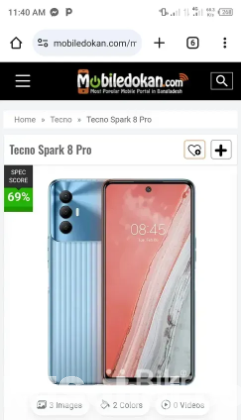 Tecno spark 8 pro